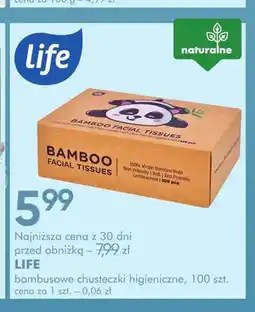 SuperPharm Bambusowe chusteczki higieniczne Life Bamboo oferta