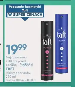 SuperPharm Lakier do włosów Taft Power 5 oferta