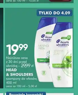 SuperPharm Szampon do włosów Head & Shoulders Menthol Fresh oferta