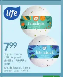 SuperPharm Kula do kąpieli Life Calm Down oferta