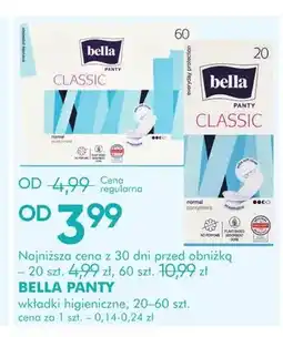 SuperPharm Wkładki higieniczne Bella Panty Classic oferta