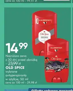 SuperPharm Antyperspirant w sztyfcie Old Spice Original oferta