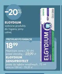 SuperPharm Pasta do zębów wrażliwych Elgydium SensiProtect oferta
