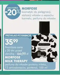 SuperPharm Perfumy do włosów Morfose Milk Therapy oferta