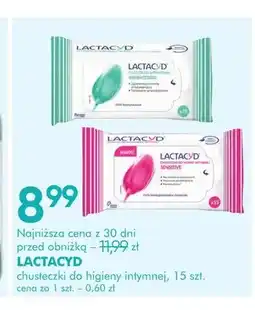 SuperPharm Chusteczki do higieny intymnej Lactacyd oferta