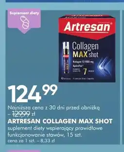 SuperPharm Suplement diety Artresan Collagen MAX shot oferta