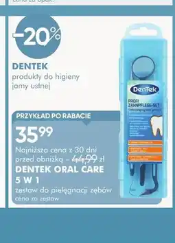 SuperPharm Zestaw do pielęgnacji zębów Dentek Oral Care 5 w 1 oferta