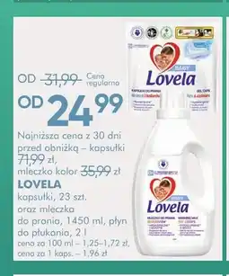 SuperPharm Kapsułki do prania Lovela Baby oferta