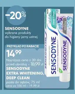 SuperPharm Pasta do zębów Sensodyne Extra Whitening oferta