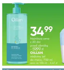 SuperPharm Olejkowy żel do mycia Oillan oferta