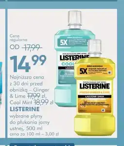 SuperPharm Płyn do płukania jamy ustnej Listerine Cool Mint oferta
