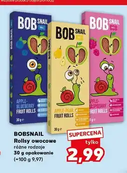 Kaufland Rollsy owocowe Bobsnail Apple-Pear oferta