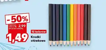 Kaufland Kredki ołówkowe oferta