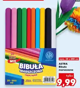 Kaufland Bibuła marszczona Astra 25x200 cm oferta