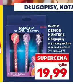 Kaufland Długopisy wymazywalne K-Pop Demon Hunters oferta