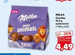 Kaufland Ciastka Milka Mini Animals oferta