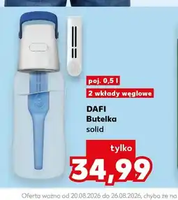 Kaufland Butelka solid Dafi 0,5 l z 2 wkładami węglowymi oferta