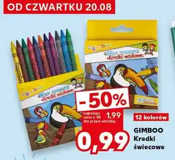 Kaufland Kredki świecowe Gimboo oferta