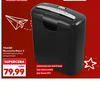 Kaufland Niszczarka Tracer Razor 2 oferta