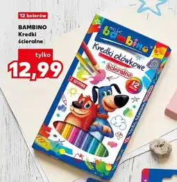 Kaufland Kredki ołówkowe ścieralne Bambino oferta