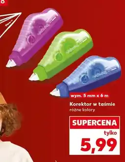 Kaufland Korektor w taśmie Colorino oferta