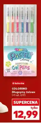 Kaufland Długopisy żelowe Colorino Pastel oferta