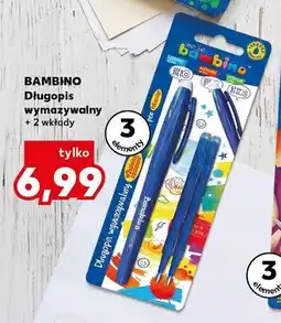 Kaufland Długopis wymazywalny Bambino oferta
