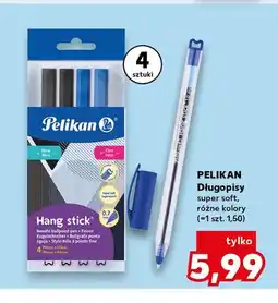 Kaufland Długopisy Hang stick Pelikan 4-pak oferta