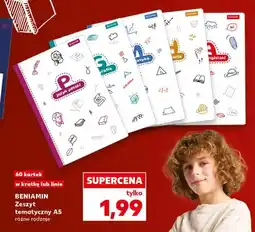 Kaufland Zeszyt tematyczny A5 Beniamin język polski 60 kartek oferta