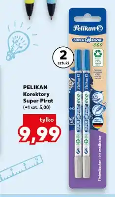 Kaufland Korektory Super Pirat Pelikan 2-pak oferta