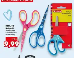 Kaufland Nożyczki zaokrąglone Herlitz oferta