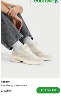 eobuwie Sneakersy Reebok kremowe oferta