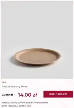 Home&You Talerz deserowy Terro home & you oferta