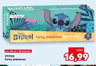 Kaufland Farby plakatowe Stitch oferta