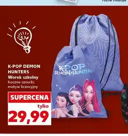 Kaufland Worek szkolny K-Pop Demon Hunters oferta