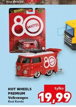 Kaufland Model samochodu Volkswagen Kool Kombi Hot Wheels Premium oferta