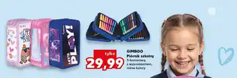 Kaufland Piórnik szkolny 3-komorowy z wyposażeniem GIMBOO oferta