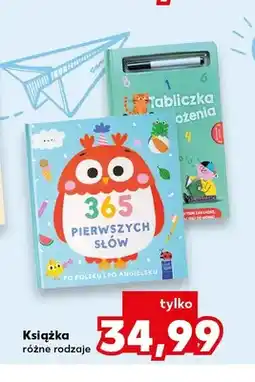 Kaufland Książka 365 pierwszych słów oferta