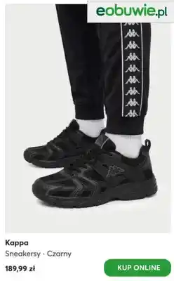 Sneakersy Kappa Czarny