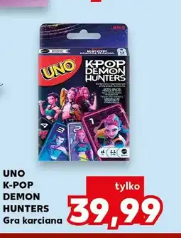 Kaufland Gra karciana UNO K-Pop Demon Hunters oferta