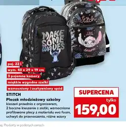 Kaufland Plecak młodzieżowy szkolny Stitch oferta