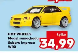 Kaufland Model samochodu Subaru Impreza WRX Hot Wheels oferta