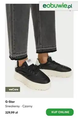 eobuwie Sneakersy G-Star Czarny oferta