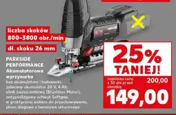 Kaufland PARKSIDE PERFORMANCE Akumulatorowa wyrzynarka oferta