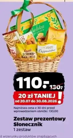 Netto Zestaw prezentowy Słonecznik oferta