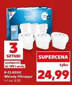 Kaufland K-CLASSIC Wkłady filtrujące oferta
