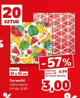 Kaufland Serwetki oferta