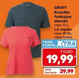Kaufland Crivit Koszulka funkcyjna damska oferta