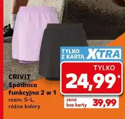 Kaufland CRIVIT Spódnica funkcyjna 2 w 1 oferta