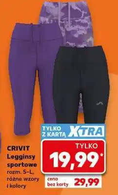 Kaufland CRIVIT Legginsy sportowe oferta